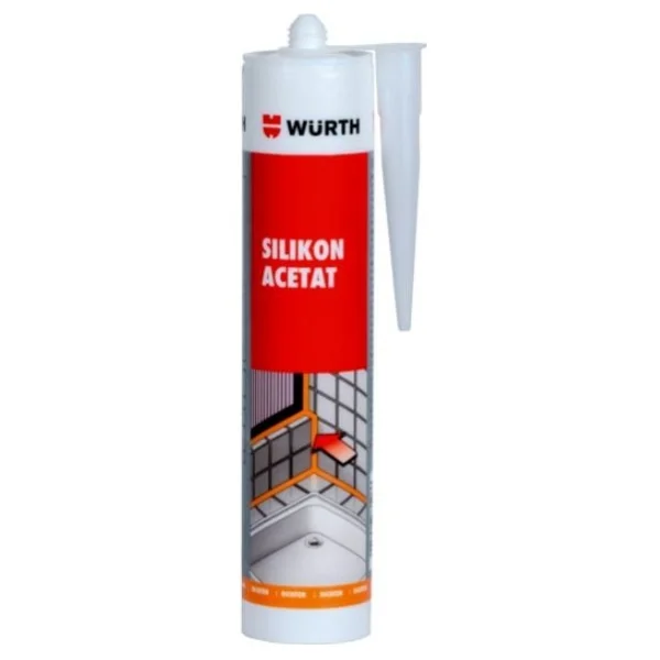 Würth Silikon Asetat 310 Ml - Şeffaf - Görsel 2