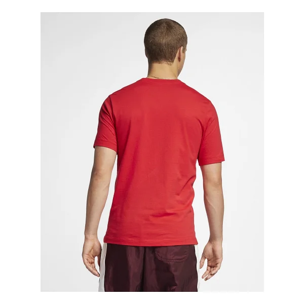 Nike Sportswear Club AR4997 Kısa Kollu Bisiklet Yaka Erkek Tişört - Görsel 3