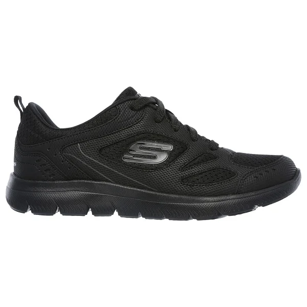 Skechers Summits Suited Siyah Kadın Spor Ayakkabı 12982 Bbk - Görsel 4