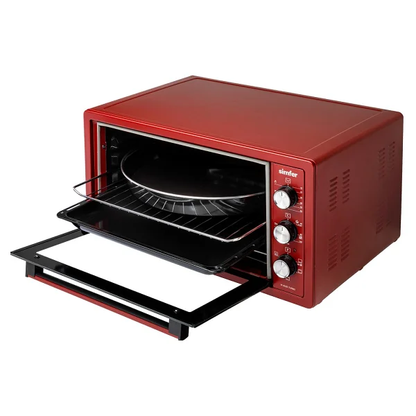 Simfer 4505 Kırmızı 45 Lt Midi Fırın - Görsel 3