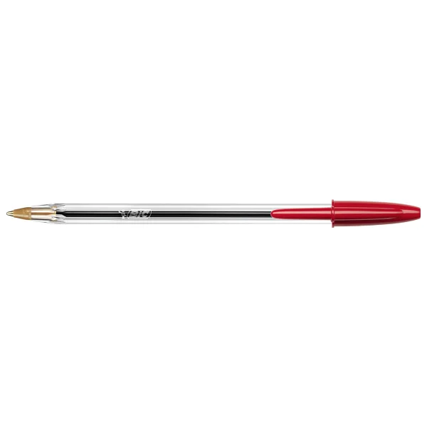 Bic Cristal Medium 50'li Kırmızı Tükenmez Kalem - Görsel 4