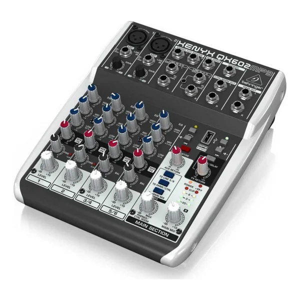 Behringer Qx602mp3 6 Kanal Mp3'lü Ses Mikseri - Görsel 4