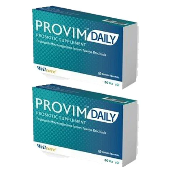 Wellcare Provim Daily Probiyotik 30 Kapsül 2'li - Görsel 2