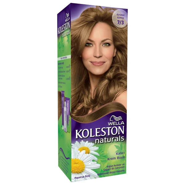 Koleston Naturals 7.3 Karamel Kumral Saç Boyası - Görsel 3
