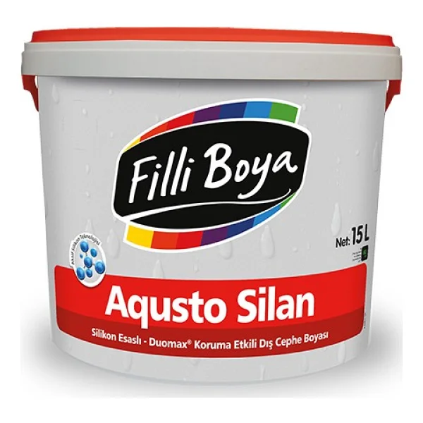 Filli Aqusto Silan 15 Lt Silikonlu Dış Cephe Boyası - Görsel 6