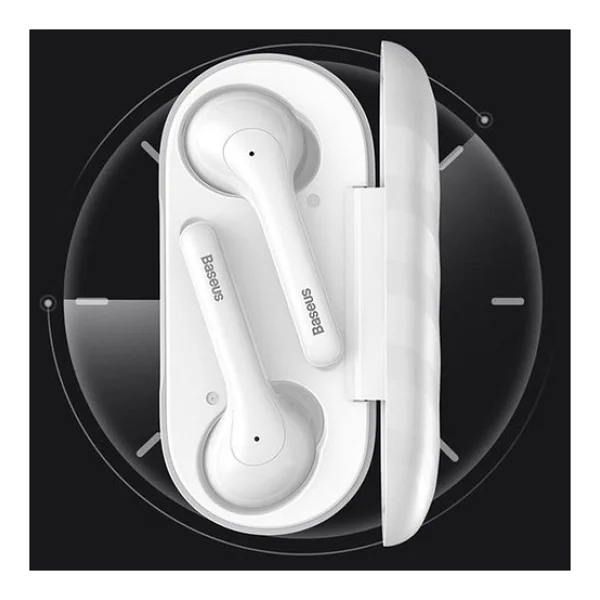Baseus Encok W07 TWS Kulak İçi Bluetooth Kulaklık Beyaz - Görsel 4