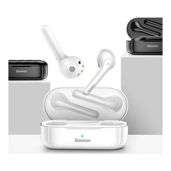 Baseus Encok W07 TWS Kulak İçi Bluetooth Kulaklık Beyaz - Görsel 5