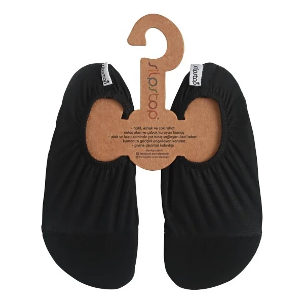 Slipstop Black Junior Unisex Çocuk Kaydırmaz Ayakkabı - Patik - 18 - 20 - Renkli - Görsel 4
