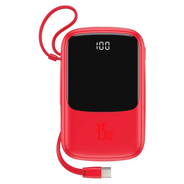 Baseus Qpow Type-C Kablolu 10000 mAh Powerbank - Görsel 6