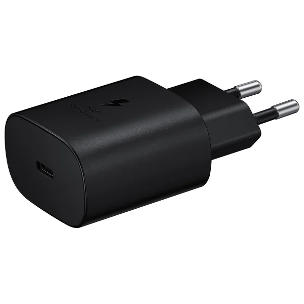 Samsung Ep-Ta800x 25 W Siyah Type-C Kablolu Hızlı Şarj Aleti - Görsel 3
