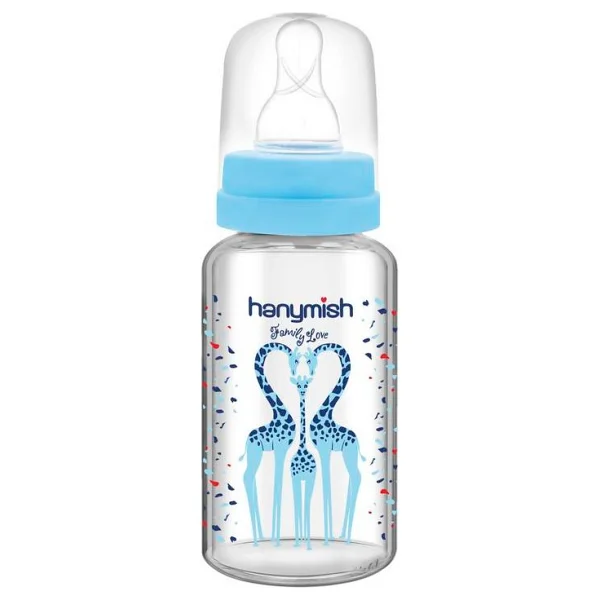 Hanymish 401 125 Ml Cam Biberon Mavi - Görsel 2