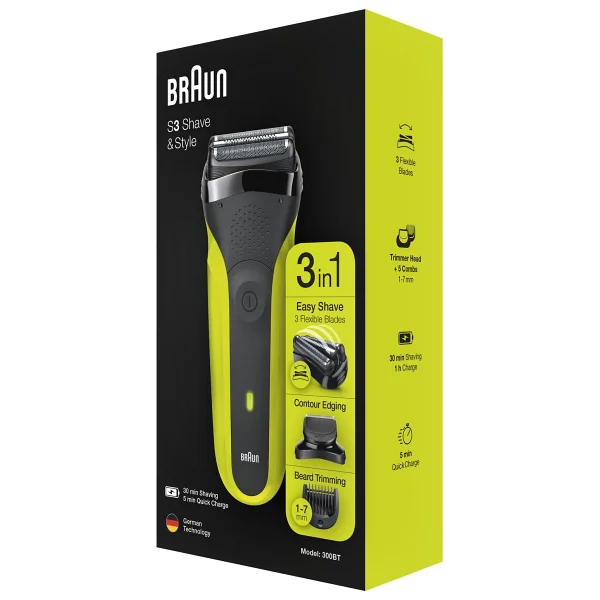 Braun Series 3 300 BT 3in1 Tıraş Makinesi - Görsel 8