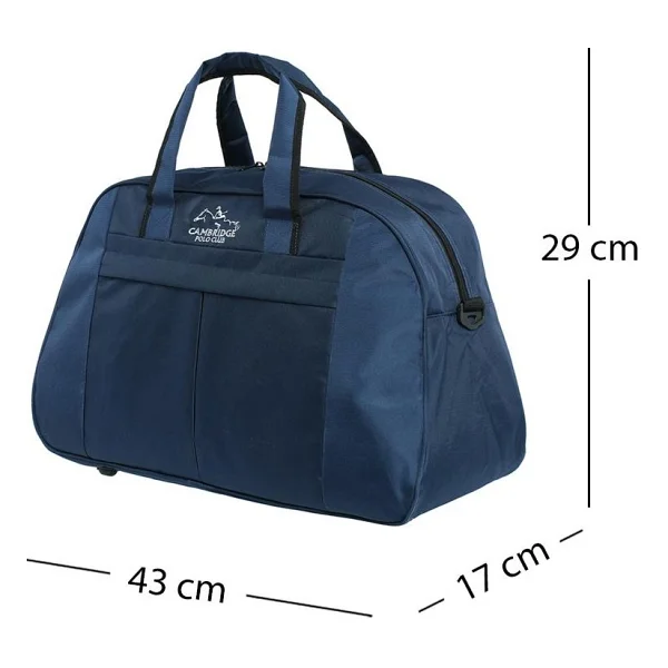 Cambridge Polo Club Plvlz60020-S Kumaş Küçük Boy El Valizi - Görsel 2
