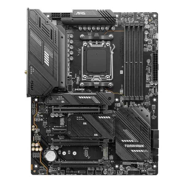 Msı Mag X670e Tomahawk Wi-Fi AMD Am5 DDR5 Atx Anakart - Görsel 6