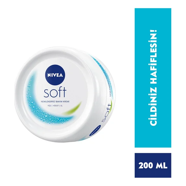 Nivea Soft Nemlendirici Bakım Kremi 200 Ml 2 Adet - Görsel 2