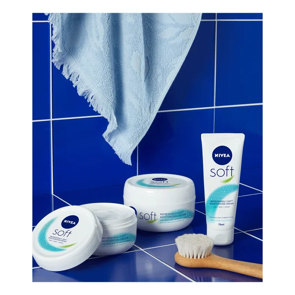 Nivea Soft Nemlendirici Bakım Kremi 200 Ml 2 Adet - Görsel 4