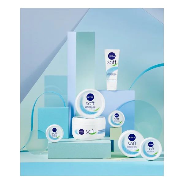 Nivea Soft Nemlendirici Bakım Kremi 200 Ml 2 Adet - Görsel 5