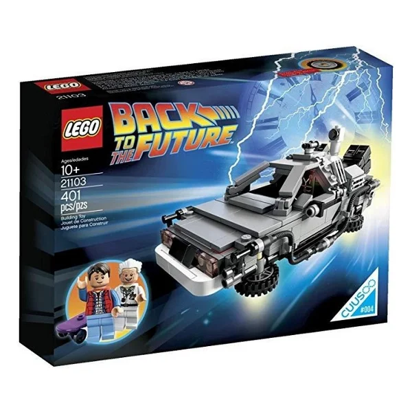 Lego 21103 Ideas The Delorean Time Machine - Görsel 6