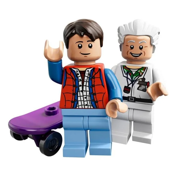 Lego 21103 Ideas The Delorean Time Machine - Görsel 3