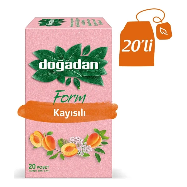 Doğadan Form Kayısılı Bitki Çayı 20'li - Görsel 8