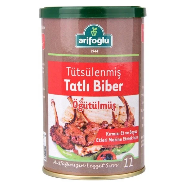 Arifoğlu Tütsülenmiş Tatlı Kırmızı Biber 150gr - Tatlı Biber Toz - 150 Gr - Görsel 2
