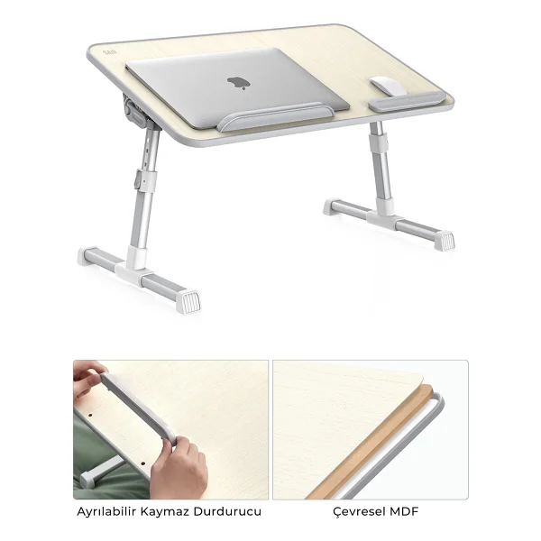 Bix Saiji A8 Large Çok Fonksiyonlu Laptop Sehpası - Görsel 2