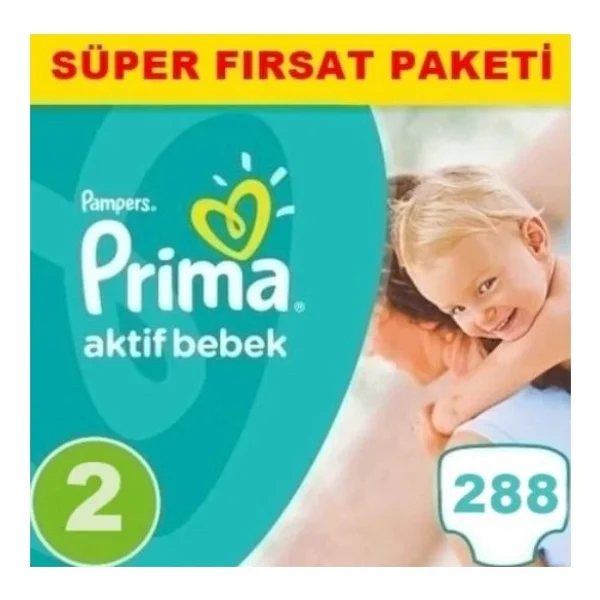 Prima Aktif 3 Numara Midi 312'li Bebek Bezi - Görsel 10