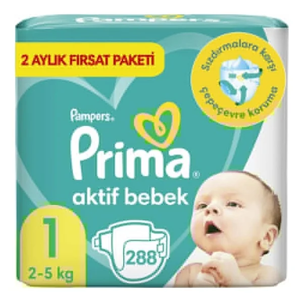 Prima Aktif 3 Numara Midi 312'li Bebek Bezi - Görsel 9