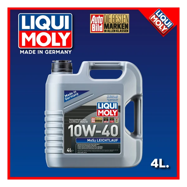 Liqui Moly Mos2 Leichtlauf 10w-40 4 Lt Motor Yağı - Görsel 4