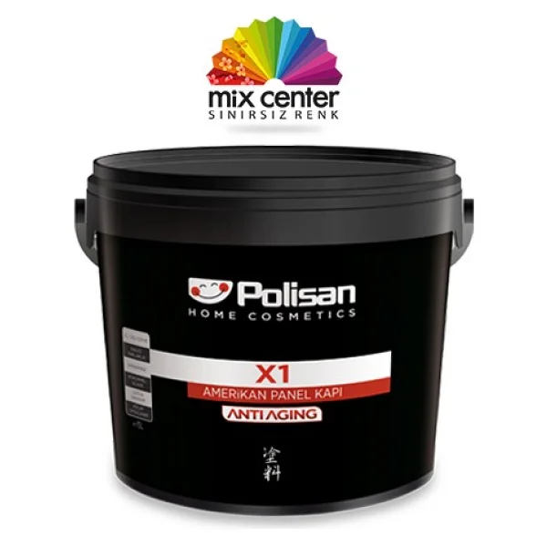 Polisan X1 Amerikan Panel Kapı Boyası - 2,5lt-Beyaz - Görsel 3