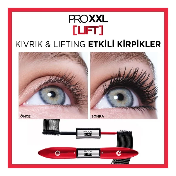 L'oreal Paris Pro XXL Lift Siyah Maskara - Görsel 2