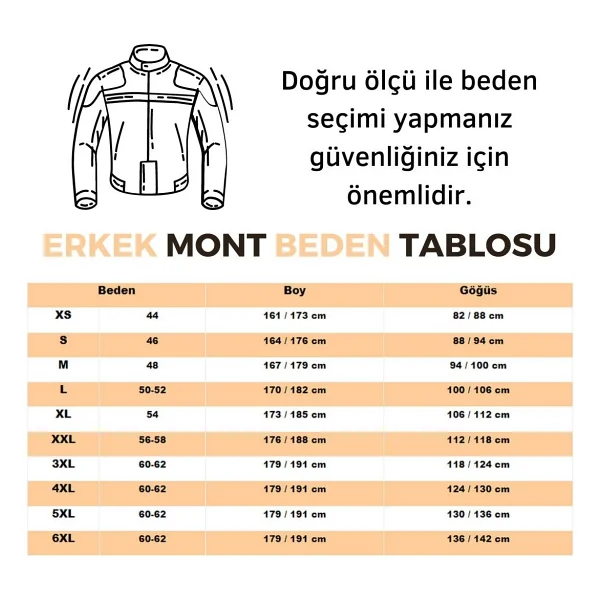 Scoyco Jk122 Erkek 4 Mevsim Motosiklet Montu - Görsel 2