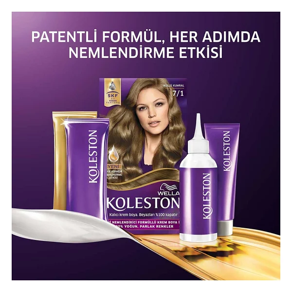 Koleston Supreme 7.1 Küllü Kumral Saç Boyası - Görsel 5