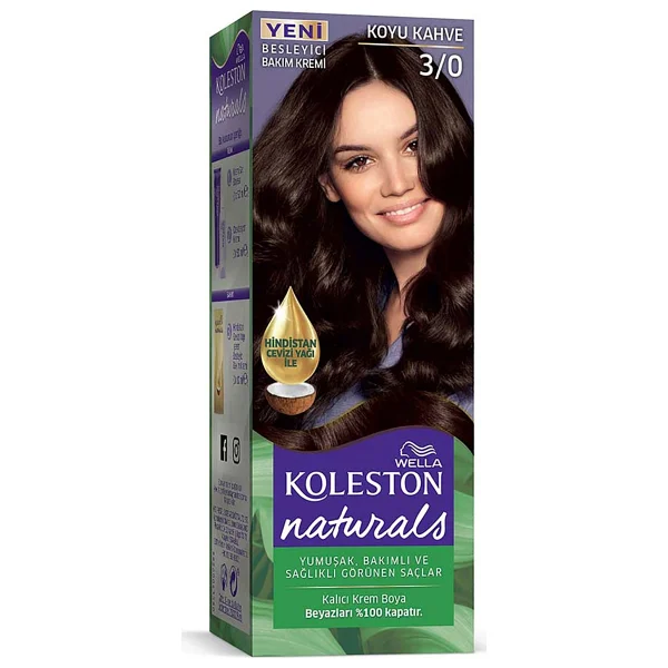 Koleston Naturals 3.0 Koyu Kahve Saç Boyası - Görsel 3