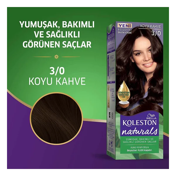 Koleston Naturals 3.0 Koyu Kahve Saç Boyası - Görsel 4