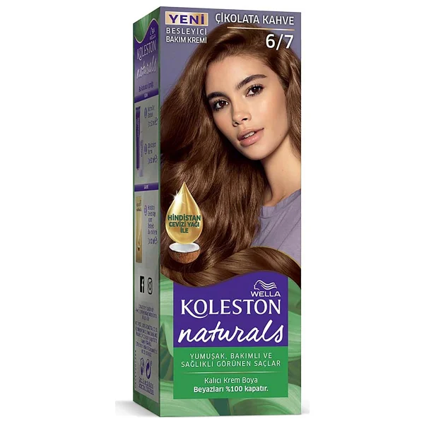 Koleston Naturals 6.7 Çikolata Kahve Saç Boyası - Görsel 3