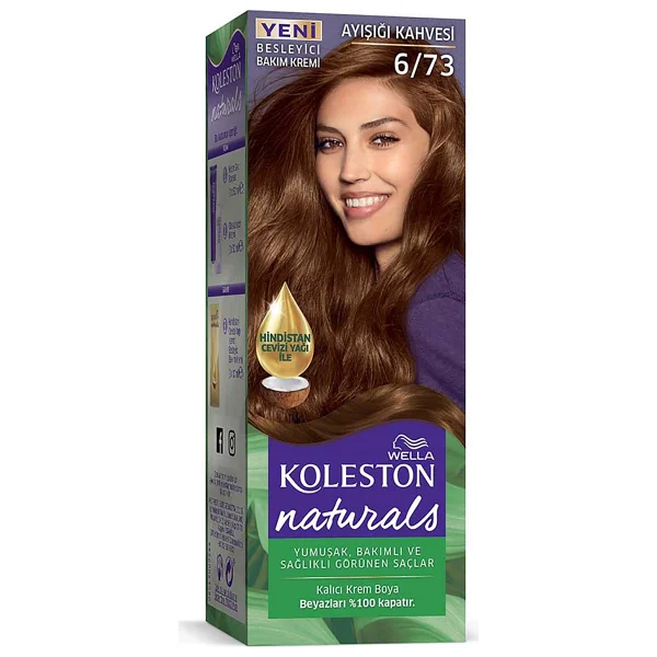 Koleston Naturals 6.73 Ayışığı Kahvesi Saç Boyası - Görsel 2