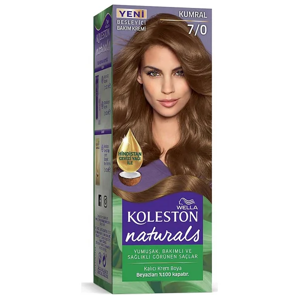 Koleston Naturals 7.0 Kumral Saç Boyası - Görsel 3