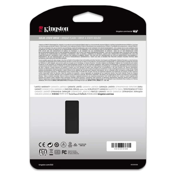 Kingston Kc600 Skc600/512g Sata 3.0 2.5" 512 GB SSD - Görsel 2