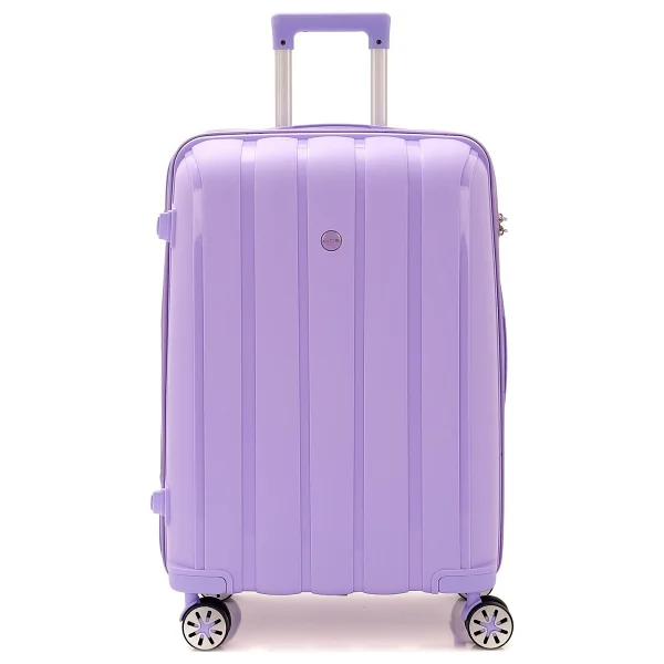 Mçs V305 Polipropilen Lila Kabin + Orta + Büyük Boy 3'lü Valiz Seti - Görsel 2