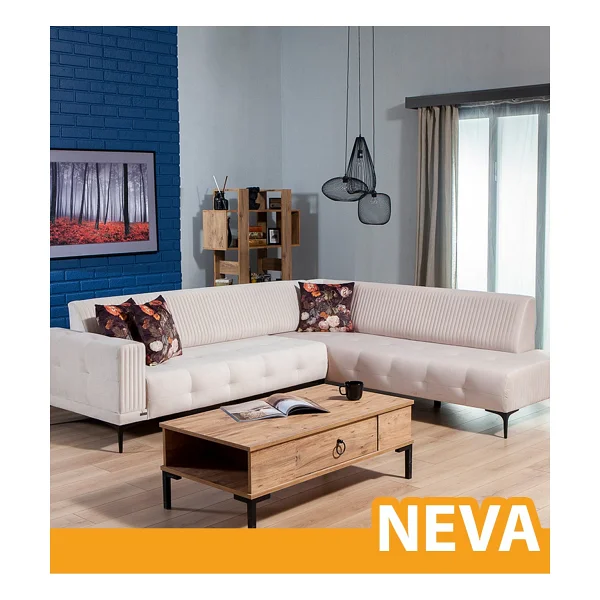 Modalife Neva Krem Köşe Takımı - Görsel 10