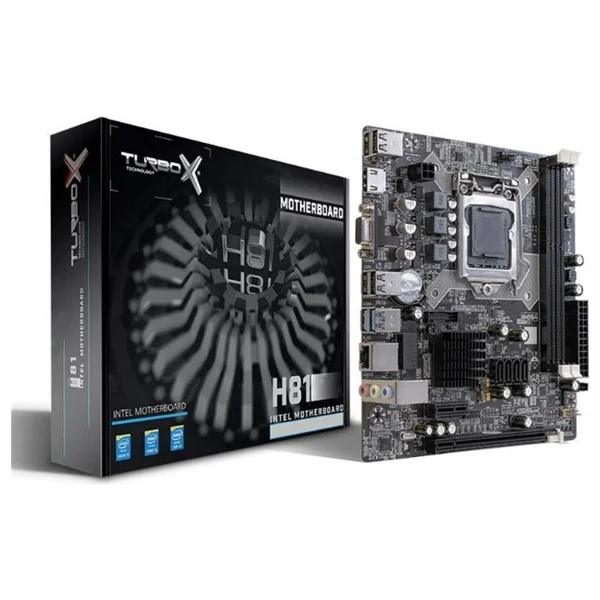 Turbox H81 Intel Lga1150 DDR3 Micro Atx Anakart - Görsel 4