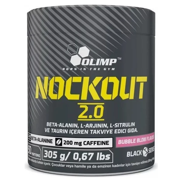 Olimp Nockout 2.0 Pre-Workout 305 Gr - Görsel 2