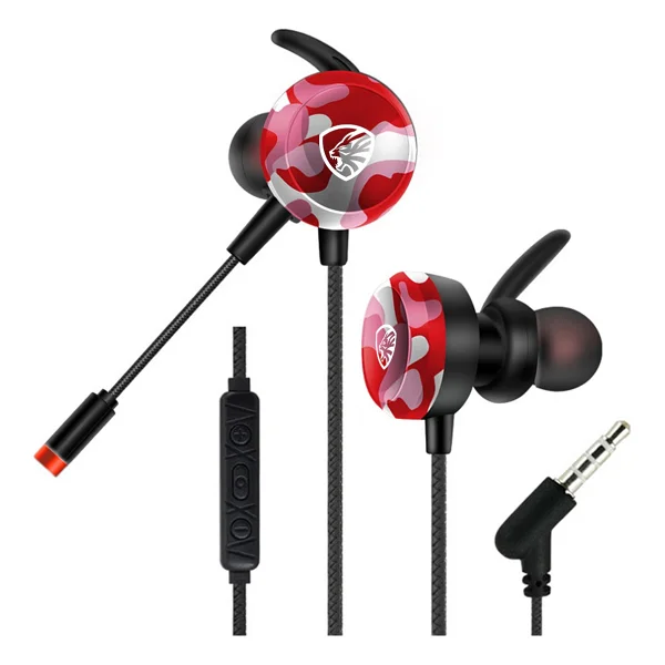 Hytech Hy-Gk4 Kırmızı Kablolu Mikrofonlu Kulak İçi Oyuncu Kulaklığı - Görsel 7