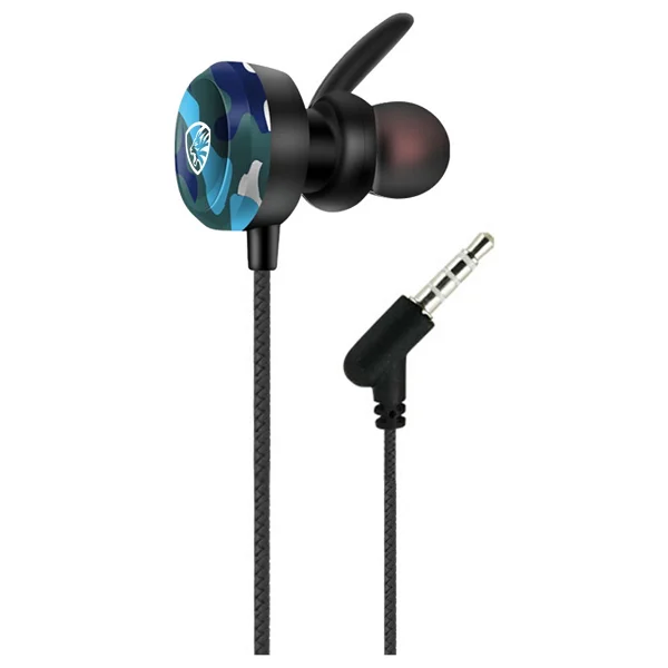 Hytech Hy-Gk4 Mavi Kablolu Mikrofonlu Kulak İçi Oyuncu Kulaklığı - Görsel 3