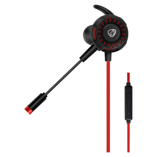 Hytech Hy-Gk Kırmızı Kablolu Kulak İçi Oyuncu Kulaklığı - Görsel 2