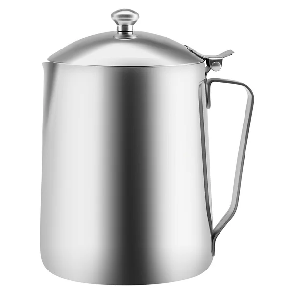 Karaca Barista Kapaklı Çelik Süt Potu 1.5 Lt - Görsel 2