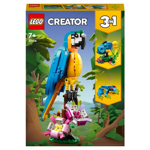 Lego 31136 Creator Egzotik Papağan - Görsel 3