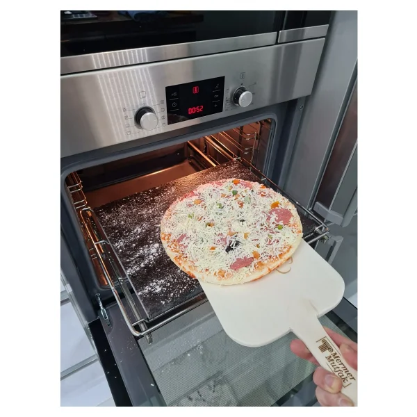 Mermer Mutfak Doğal Bazalt Fırın Pişirme Taşı - 30 X 40 Cm. Tam Fırın Boyutu - Görsel 5