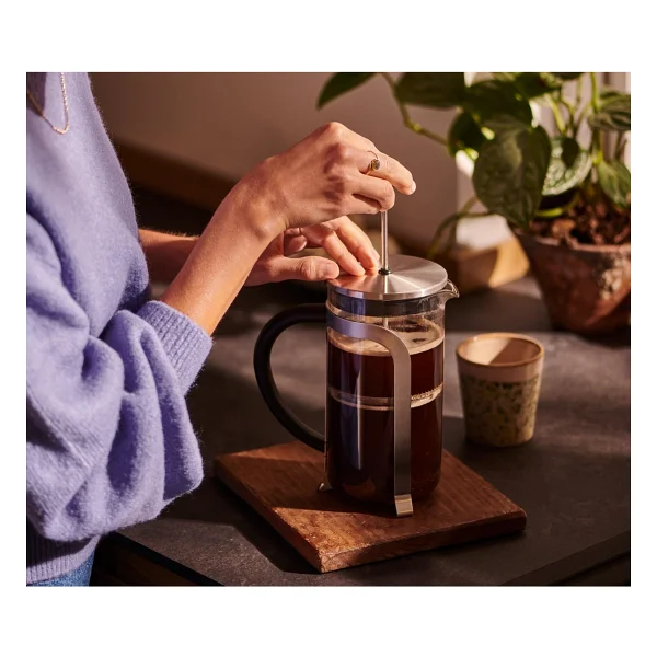 Tchibo Gümüş 800 ml French Press - Görsel 2